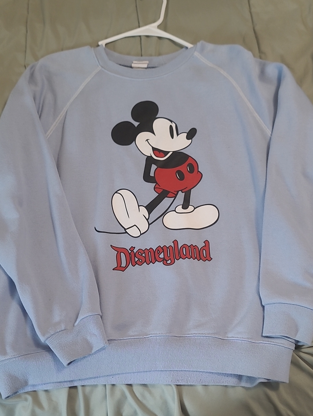 Disney Light Blue Mickey Mouse Pullover